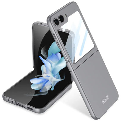 Coque fine mate pour Samsung Galaxy Z Flip 5 - Protection anti-traces de doigts et anti-rayures avec ajustement précis
