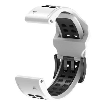 Silicone Sport Watch Band 22mm 26mm Quick Release Strap for Active Lifestyle Fitness Running Gym Workout Wearable Accessory Replacement