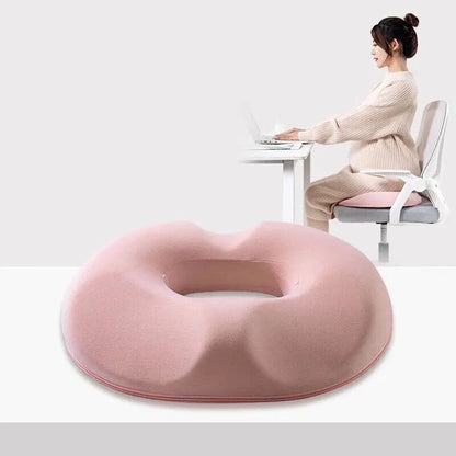 Memory Foam Seat Cushion for Tailbone Pain Relief – Ergonomic Coccyx Support for Office Chair, Car, Wheelchair | Orthopedic Sitting Pillow