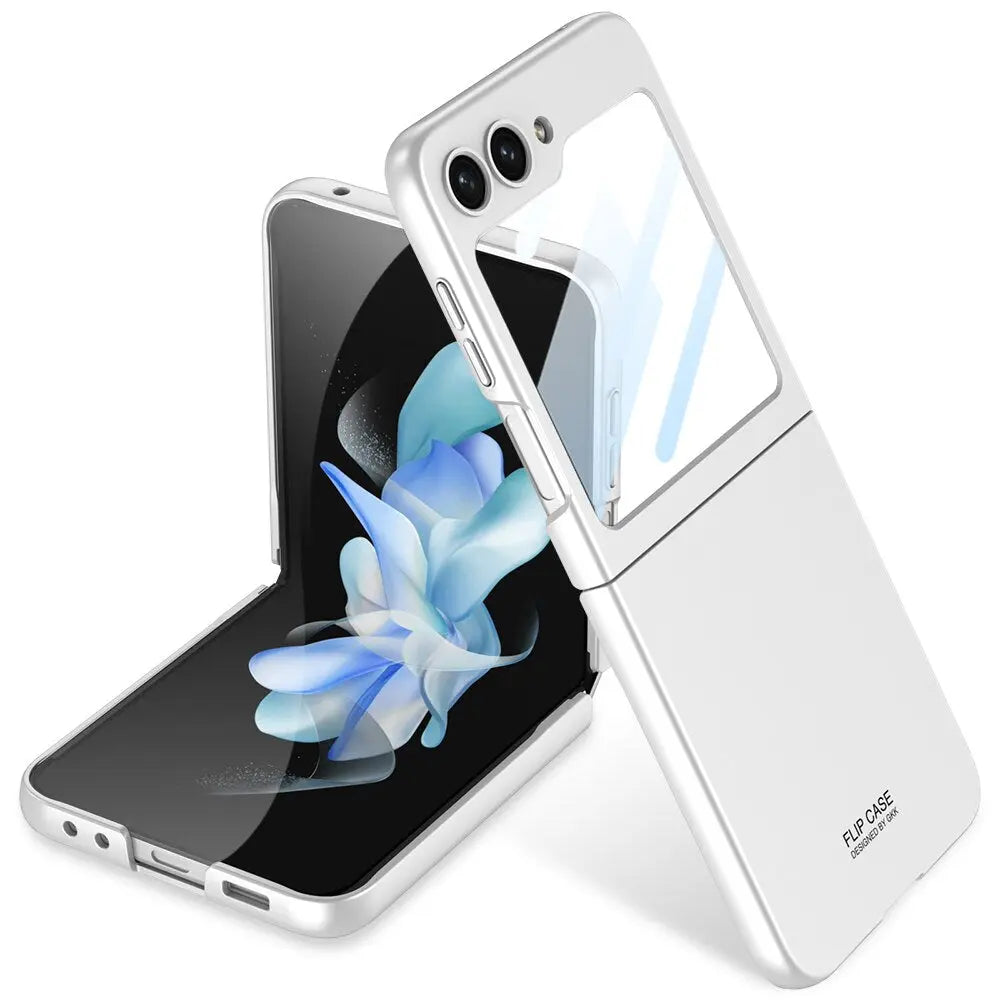 Coque fine mate pour Samsung Galaxy Z Flip 5 - Protection anti-traces de doigts et anti-rayures avec ajustement précis