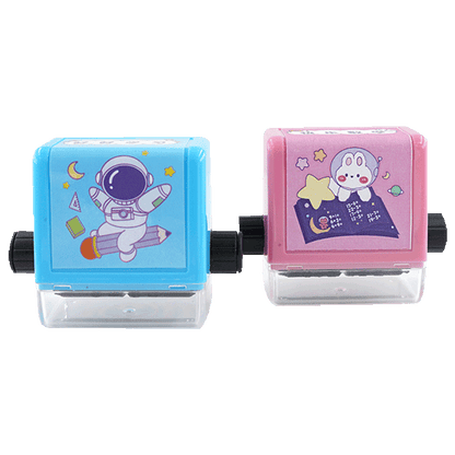 Handheld Arithmetic Stamp Roller for Kids Elementary School Homework Practice & Learning