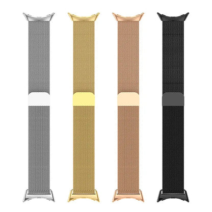 Stainless Steel Magnetic Watch Band for Google Pixel Watch & Watch 2 – Adjustable Metal Mesh Bracelet with Secure Magnetic Clasp