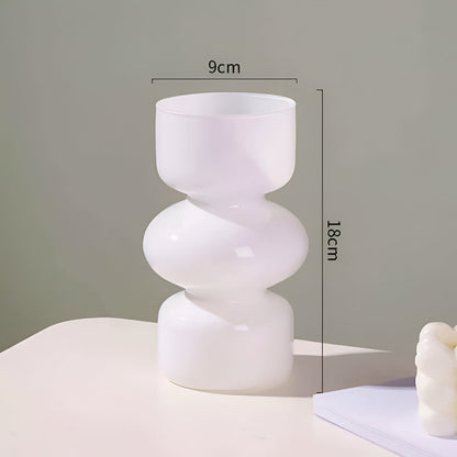 Scandinavian Glass Vase with Minimalist Design