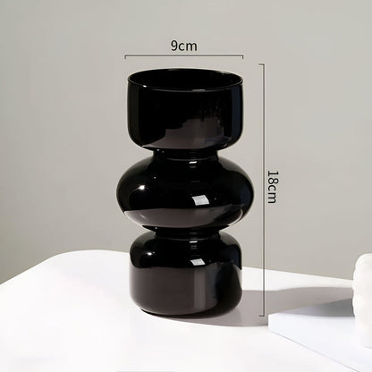 Scandinavian Glass Vase with Minimalist Design