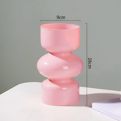 Scandinavian Glass Vase with Minimalist Design