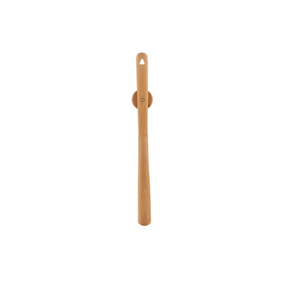 Long-Handle Magnetic Shoehorn with Wall Mount Beech Wood 20-Inch Entryway Shoe Helper for Adults Seniors Easy Storage Hallway Mudroom Closet