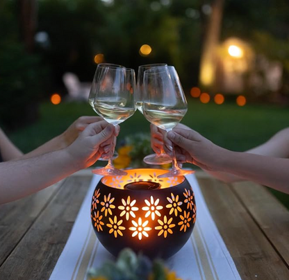 Garden Glow | Solar Flower Lamp with Automatic Activation | Eco-Friendly Lighting Solution for Outdoor Ambiance