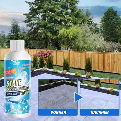 Natural Stone Cleaner for Rust & Oxidation Stains – Eco-Friendly Formula for Granite, Marble, Slate & Concrete Surfaces Indoors & Outdoors
