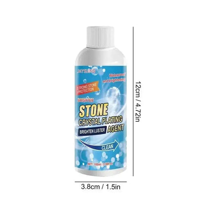 Natural Stone Cleaner for Rust & Oxidation Stains – Eco-Friendly Formula for Granite, Marble, Slate & Concrete Surfaces Indoors & Outdoors