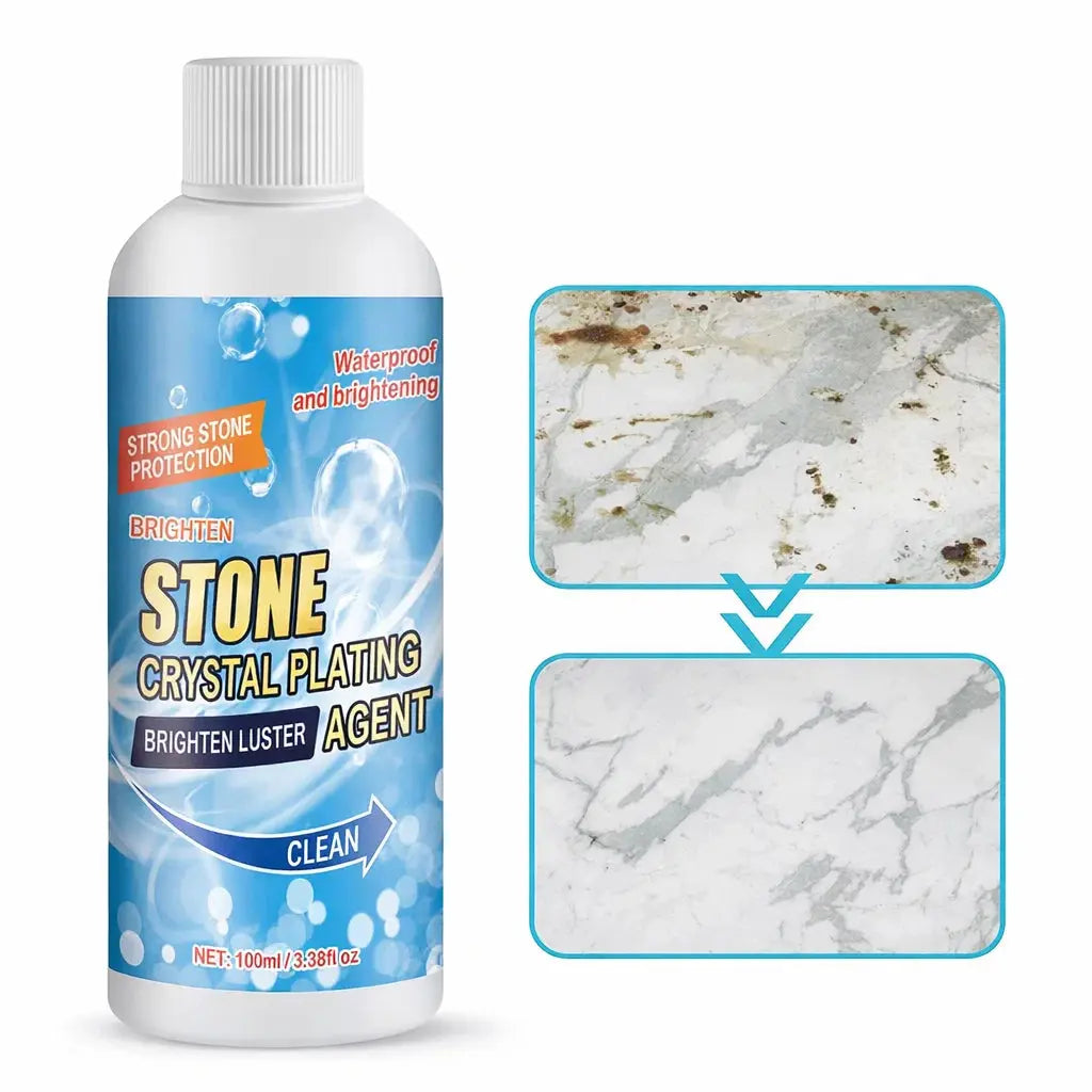 Natural Stone Cleaner for Rust & Oxidation Stains – Eco-Friendly Formula for Granite, Marble, Slate & Concrete Surfaces Indoors & Outdoors