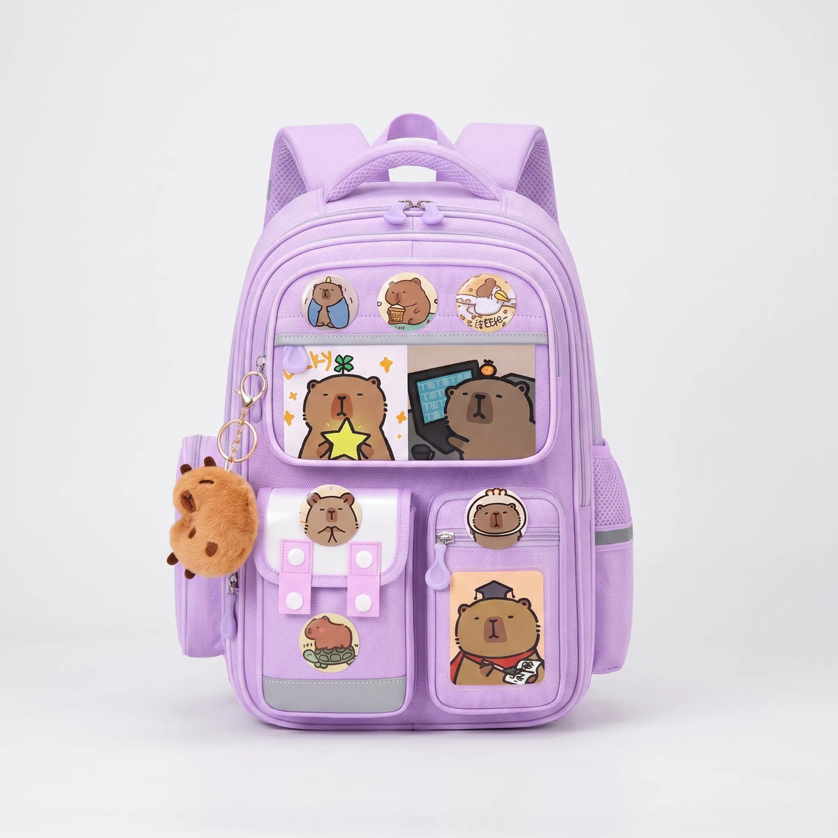 Kids School Backpack with Multi-Compartment Organization & Adjustable Straps for Elementary Students