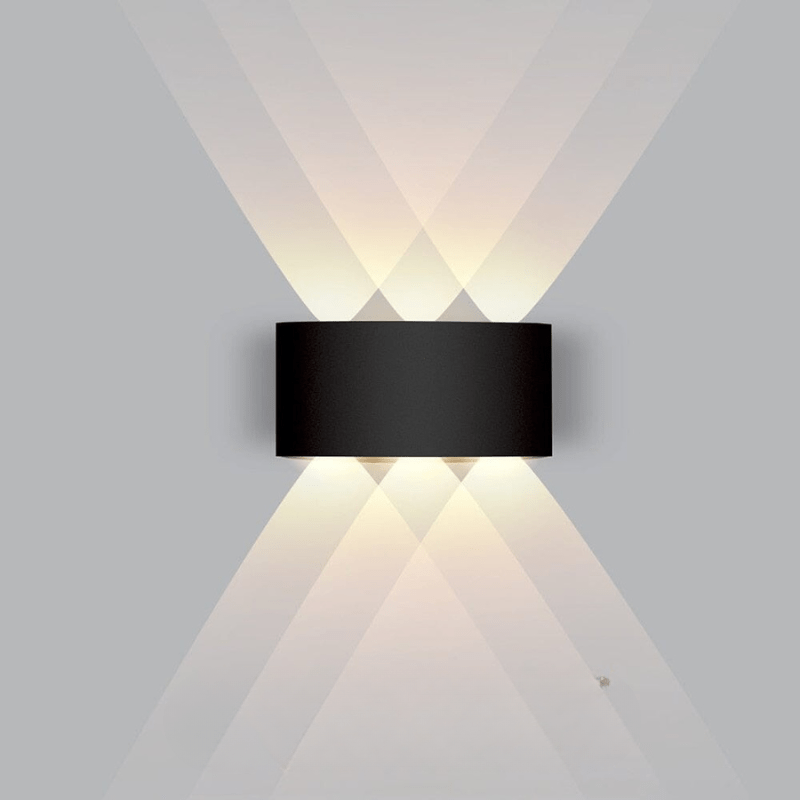 LED Exterior Sconce Weatherproof Aluminum 10 Inch for Porch Patio Entryway Wall Mount Energy Saving Fixture for Home Security Accent Lightin