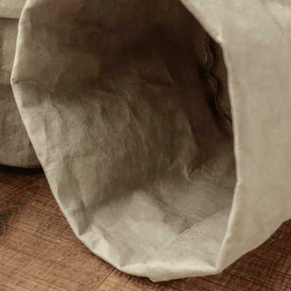 Vintage Fabric Planter Basket