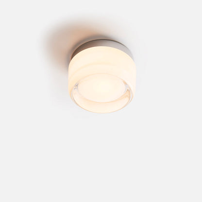 Sconce Light Fixture Clear Glass Metal 6x8 Inch Modern Ambient Glow Bedroom Hallway Entry Versatile Decor
