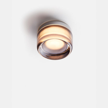 Sconce Light Fixture Clear Glass Metal 6x8 Inch Modern Ambient Glow Bedroom Hallway Entry Versatile Decor