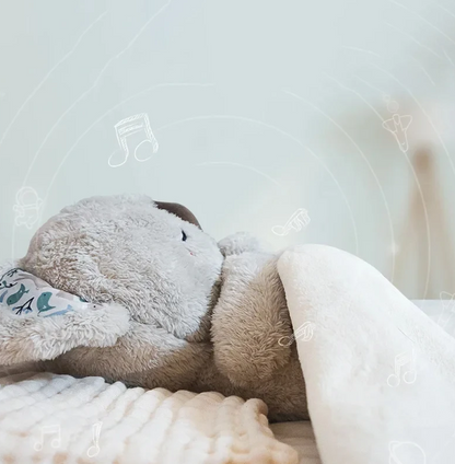 Peluche Koala respirante, aide au sommeil avec lumière, sons et mouvements rythmiques pour la relaxation