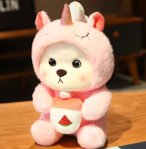 Plush Teddy Bear for Kids | Ultra-Soft Cuddly Stuffed Animal Toy | Comforting Sleep Companion for Toddlers & Children | Nursery Room Decor