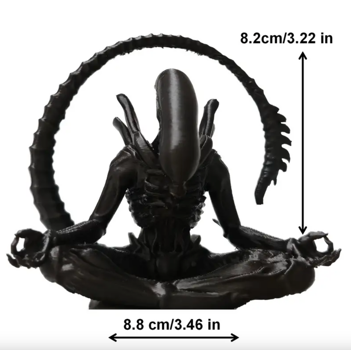 Chillomorph™ - Meditating Xenomorph Figurine