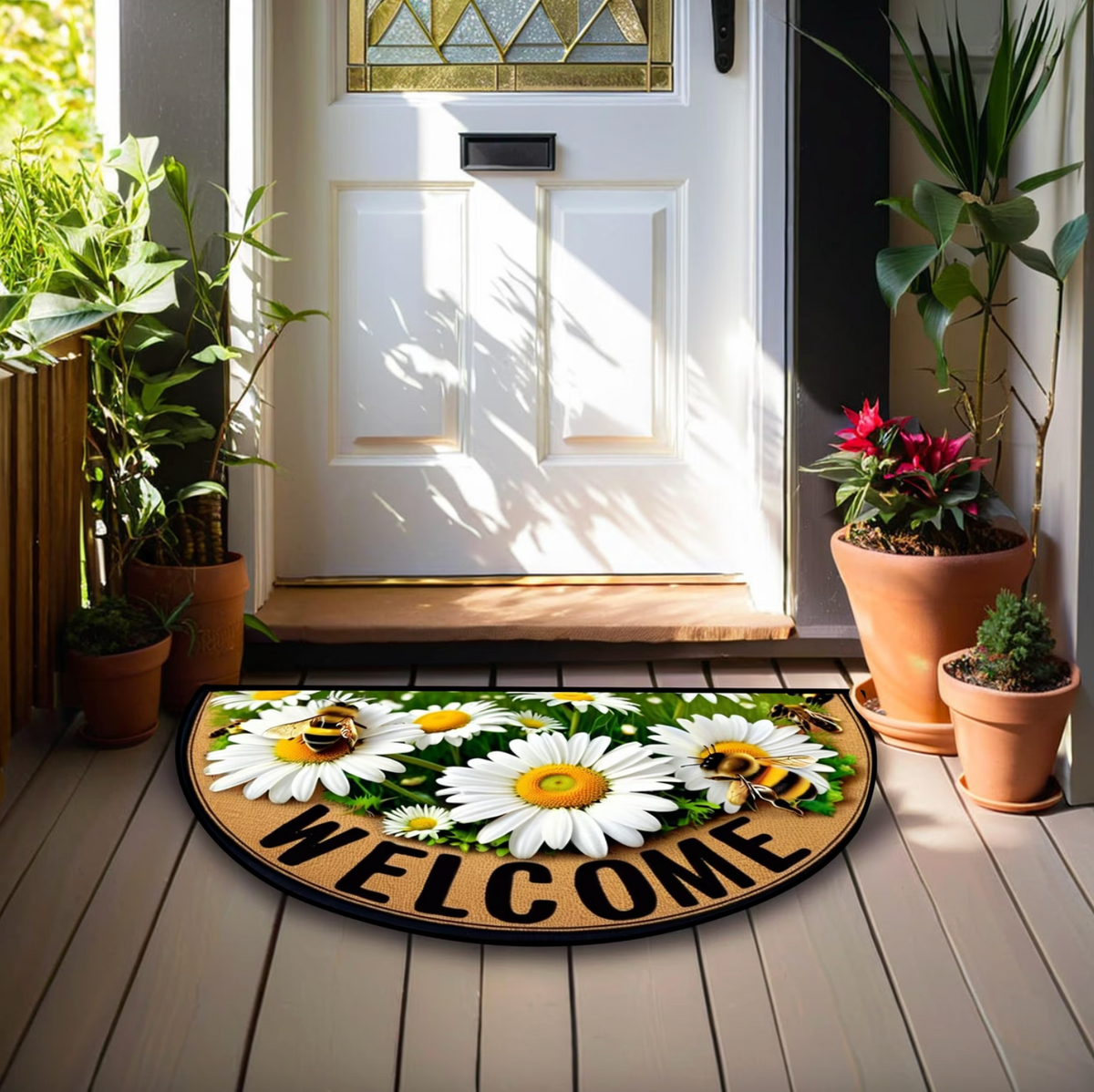 HoneyBloom™ Welcome Mat