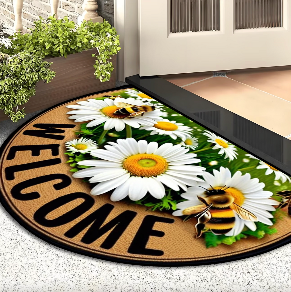 HoneyBloom™ Welcome Mat