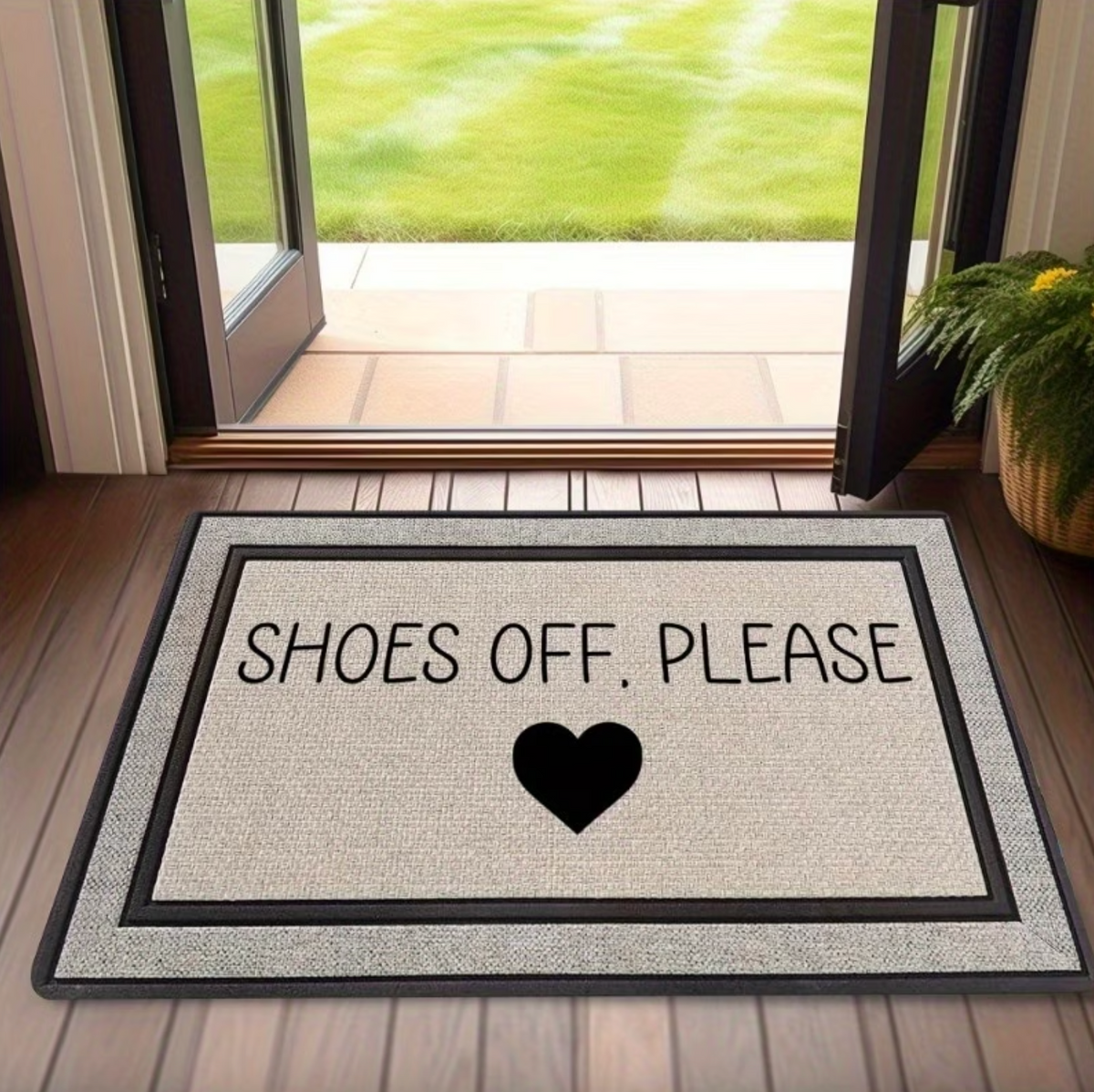 ShoeOff™ Welcome Mat