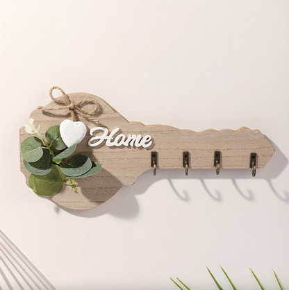 KeyHaven™ - Rustic Home Key Holder