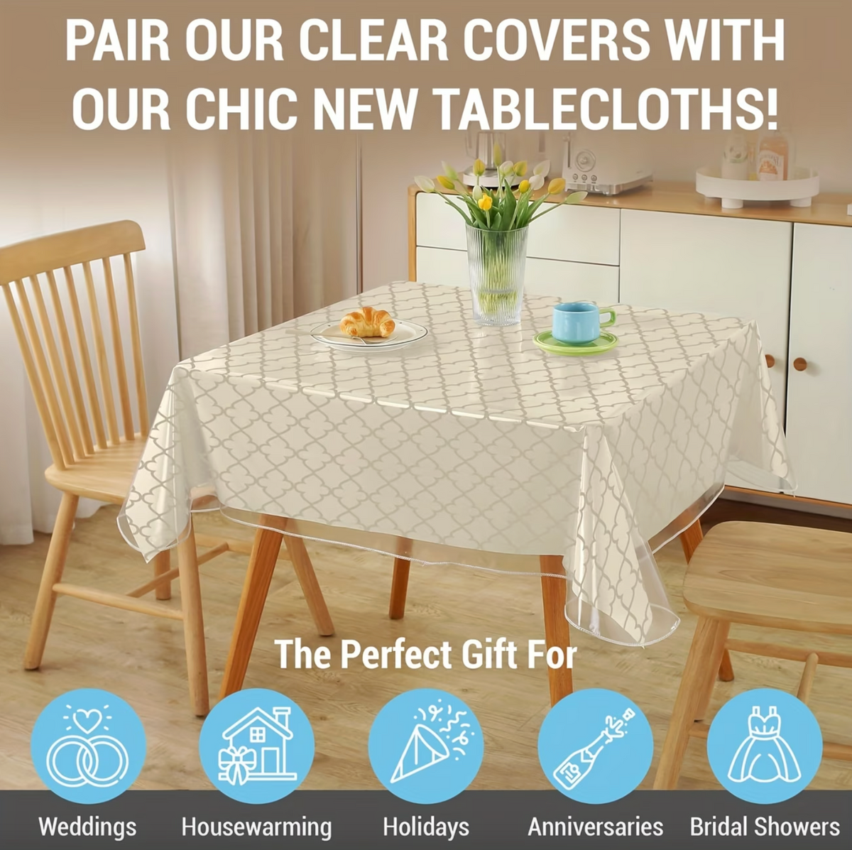 Clarié™ – Elegant Tablecloth