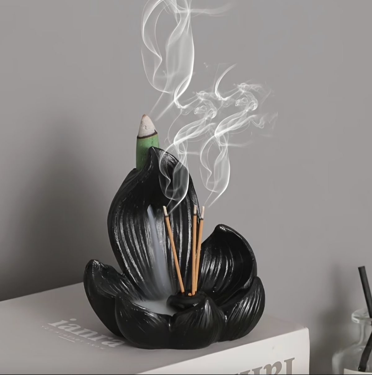 ZenBloom™ – Lotus Incense Fountain