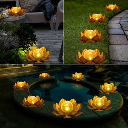 MoonBloom™ – Solar Lotus Light