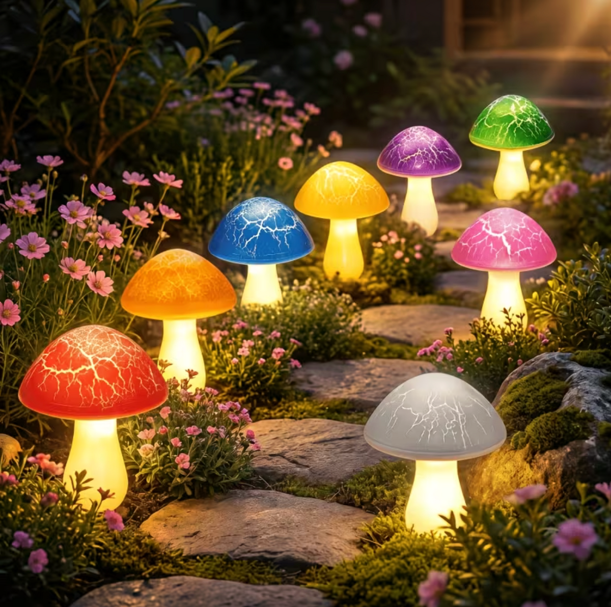 ShroomGlow™ - Solar Mushroom Garden Lights