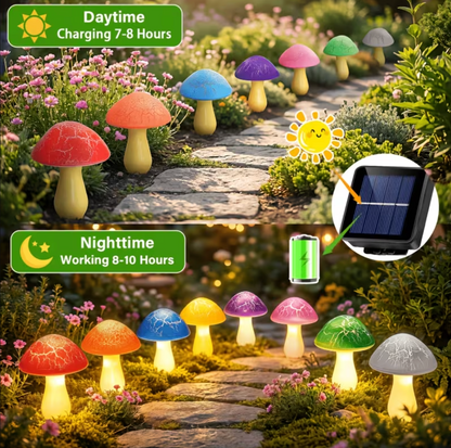 ShroomGlow™ - Solar Mushroom Garden Lights