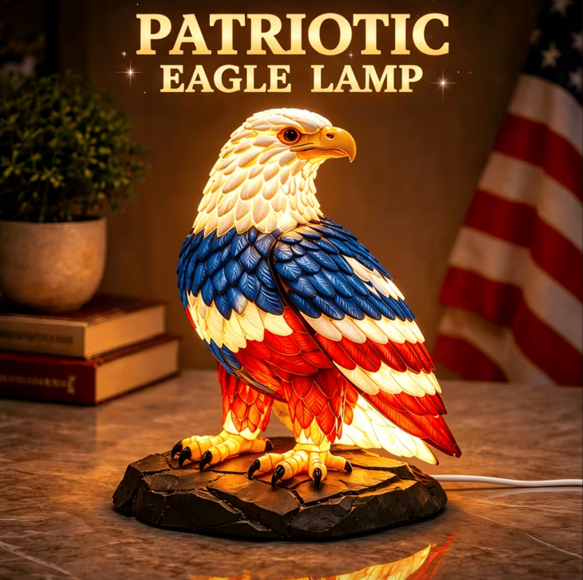 America 250™ – Anniversary Eagle Lamp