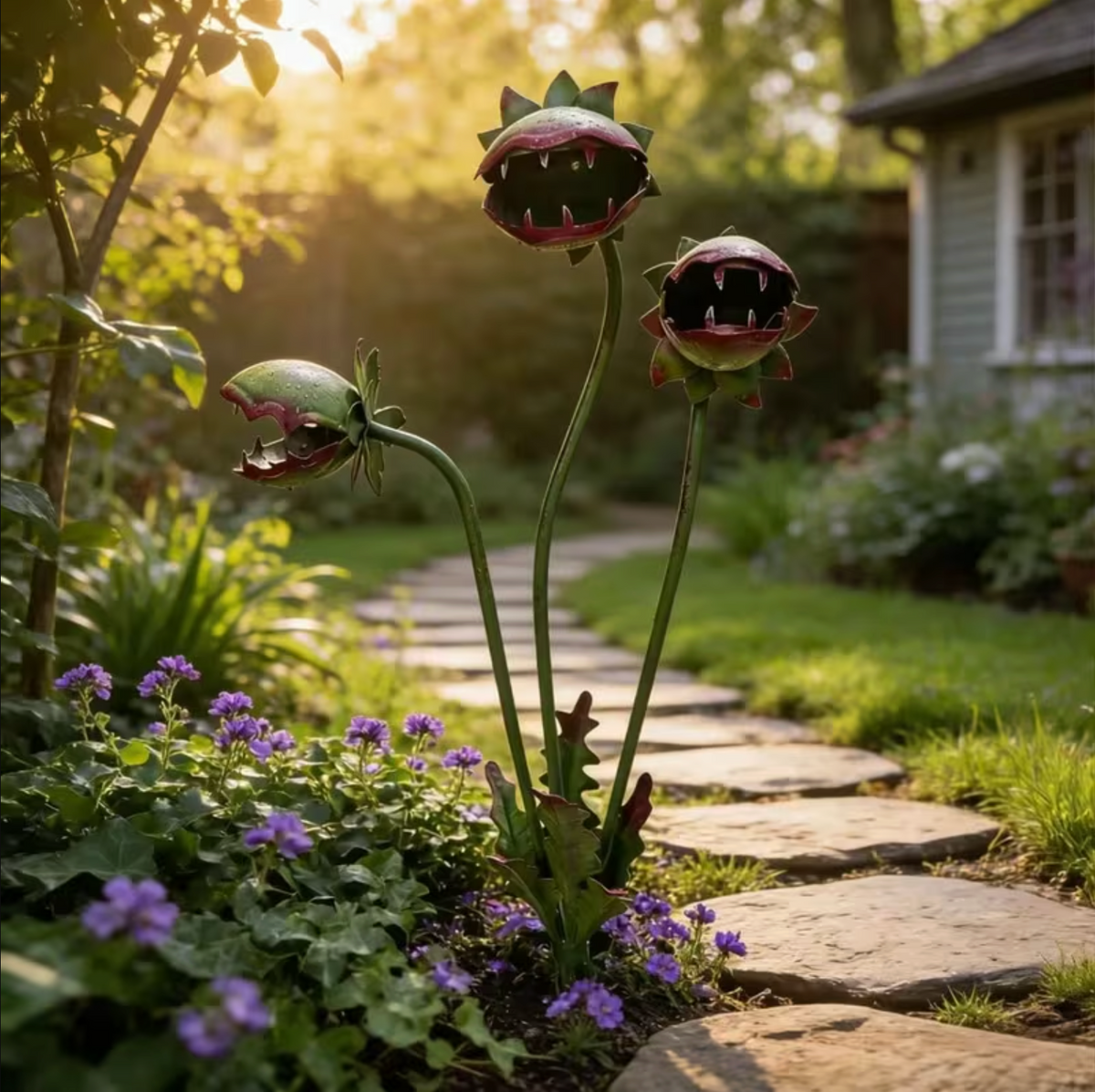 PiranhaBloom™ – Garden Stake