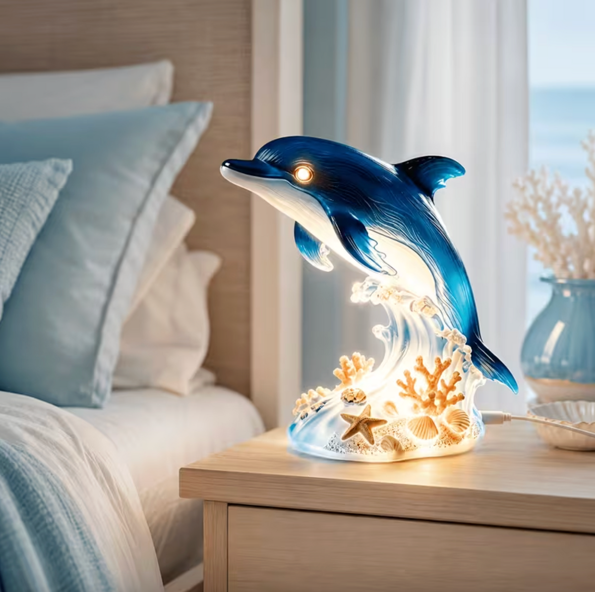 Delphina™ – Ocean Glow Lamp