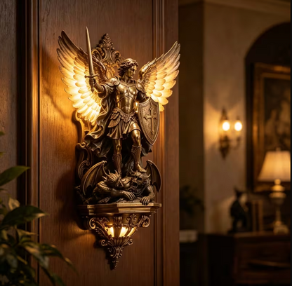 Sanctorum™ – Archangel Michael Wall Lamp