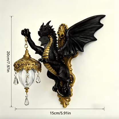 Draco™ – Obsidian Wall Lamp