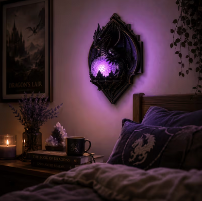 Drakonis™ – Dragon Orb Wall Lamp