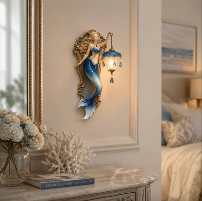 Azurea™ – Mermaid Crystal Wall Lamp