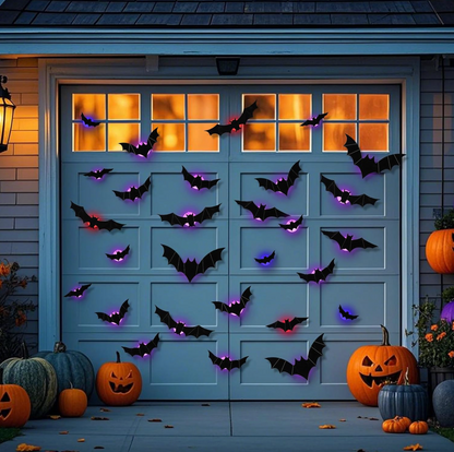BatBlitz™ – LED Halloween Bat Wall Décor