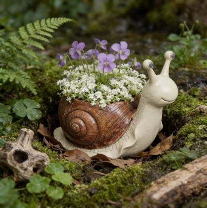 Shelby™ – Whimsical Snail Planter
