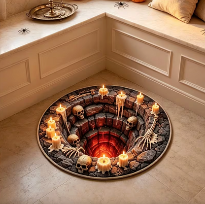 Underworld™ - 3D Abyss Skull Rug