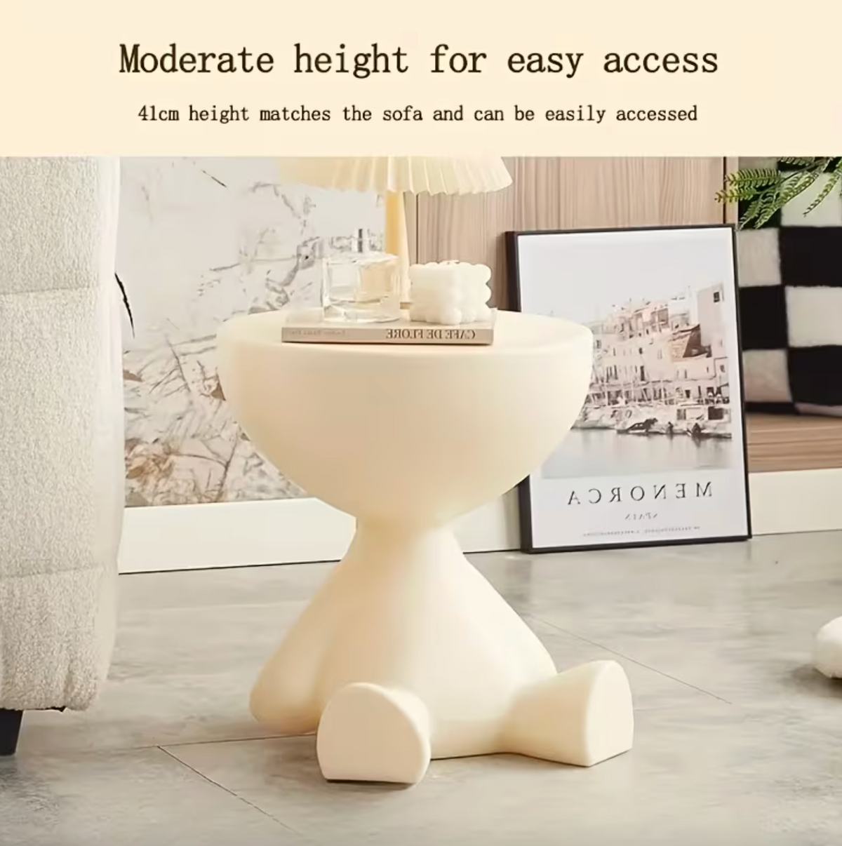 Lounging Louie™ – Sculptural Side Table
