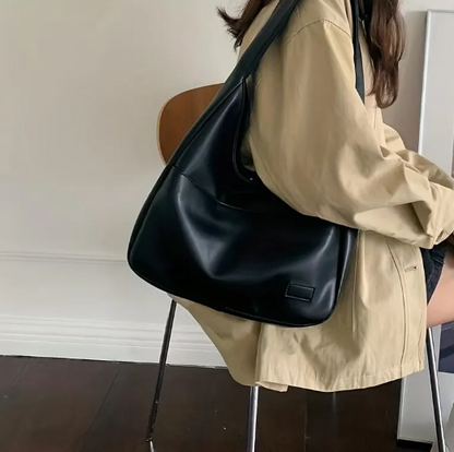 Elegant Leather Handbag with Adjustable Shoulder Strap | Timeless Design for Effortless Style