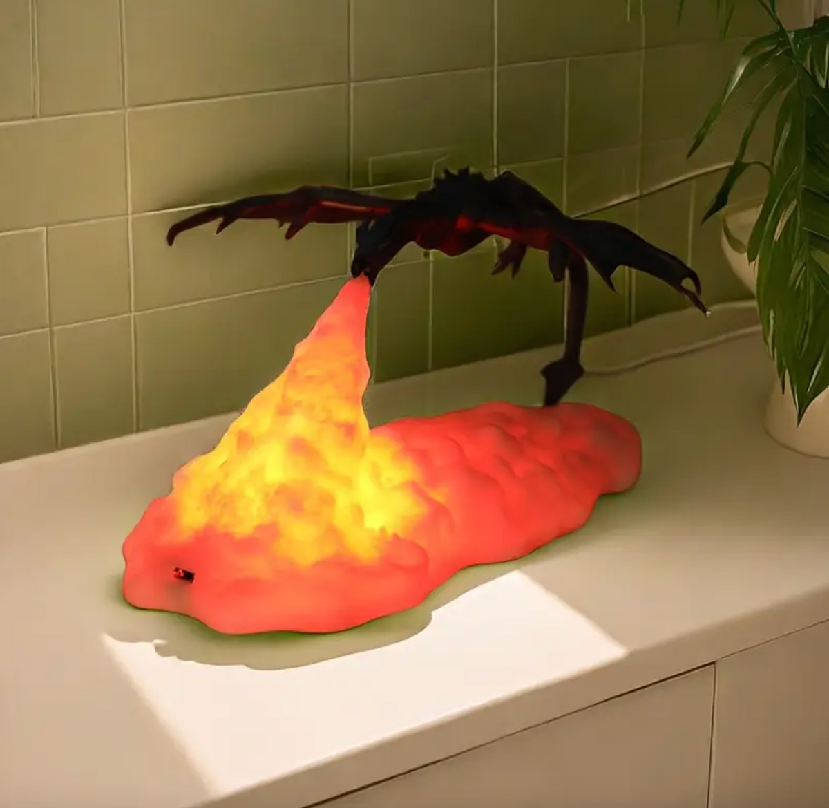 Inferno™ - Fire Breathing Drago Lamp