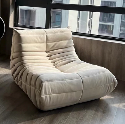 Chaise de sol en mousse à mémoire de forme avec soutien dorsal, siège coussiné en velours de 34 po de large pour lecture, jeux, chambre à coucher, salon, vert