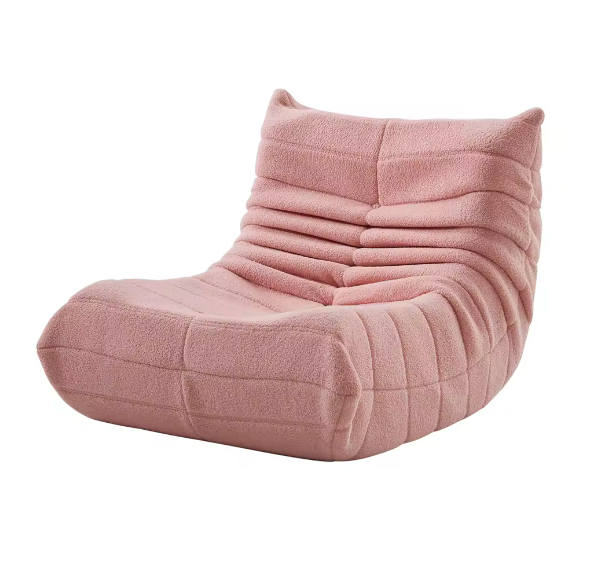 Chaise de sol en mousse à mémoire de forme avec soutien dorsal, siège coussiné en velours de 34 po de large pour lecture, jeux, chambre à coucher, salon, vert