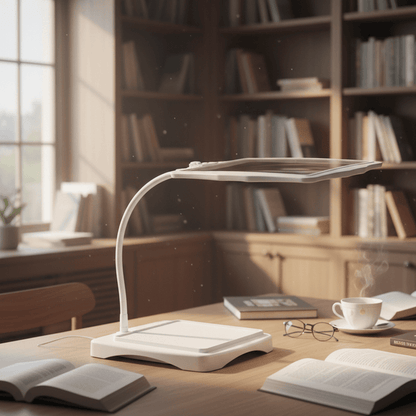 Horizon Magnifying Desk Lamp - LED Light, 3x Magnification