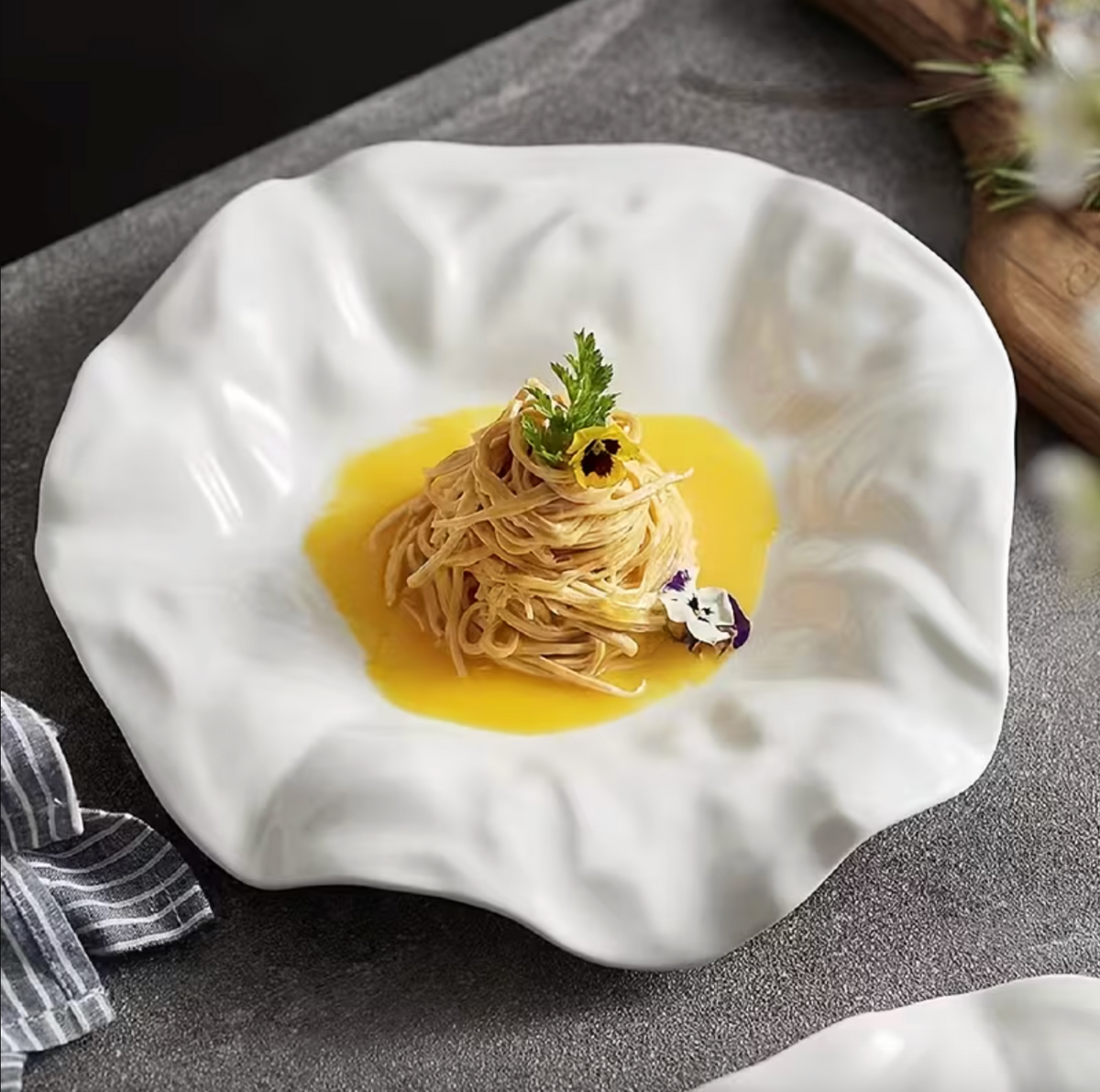 Origami™ – Artisan Ceramic Plate
