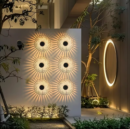 MandaraGlow™ – Solar Mandala Lantern Set