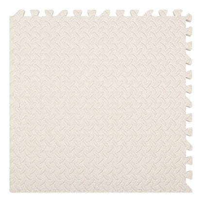 Interlocking Foam Floor Tiles 12x12 Inch Non-Slip Cushioned Baby Crawling Mat for Nursery Playroom Kids Activity Area Water-Resistant EVA Pu